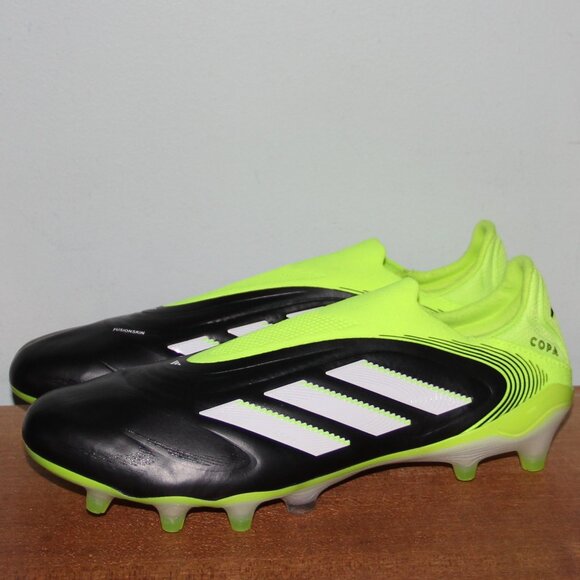 Adidas Copa Pure 3 Elite Laceless FG Soccer Cleats Mens 9 Black Lemon main image 5